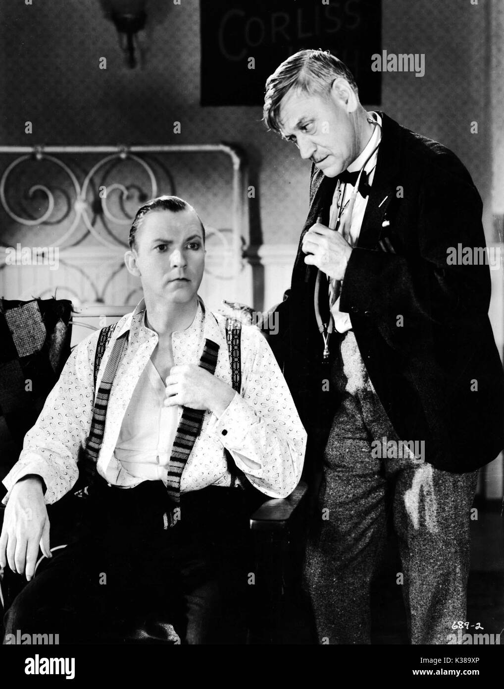 Ruotare indietro l'orologio L-R, LEE TRACY, CHARLEY GRAPEWIN DOCTOR HOUSE visita le cattive notizie Foto Stock