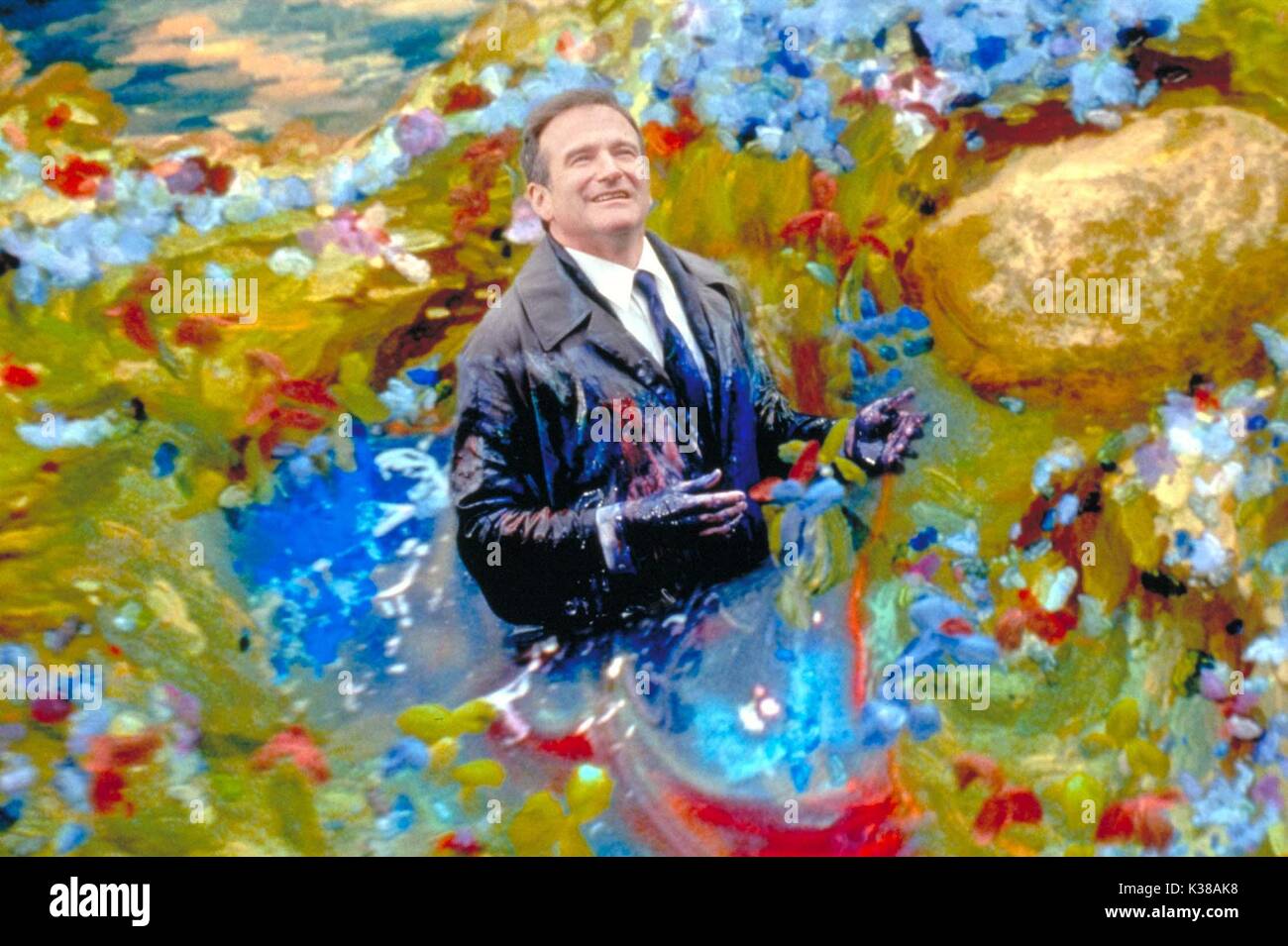 Al di là dei sogni Robin Williams data: 1998 Foto Stock