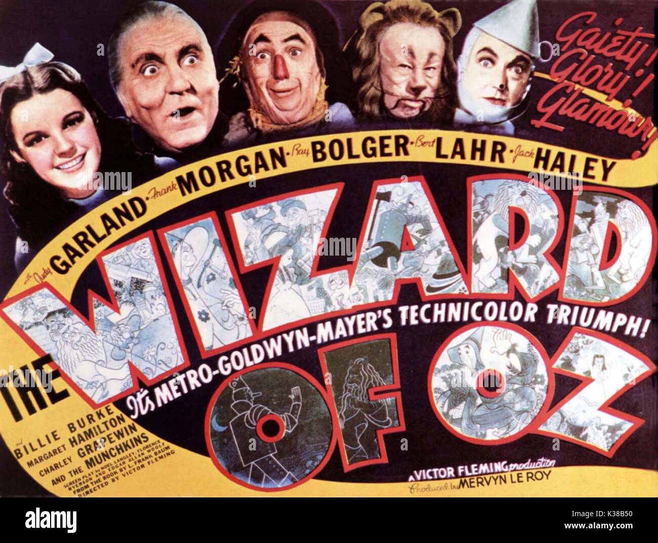 THE WIZARD OF OZ data: 1939 Foto Stock