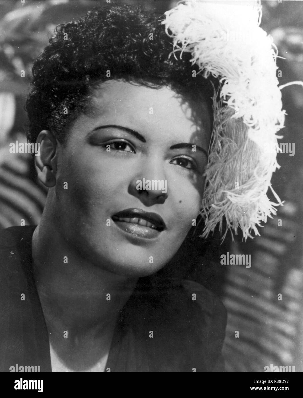 BILLIE HOLIDAY OGGETTO: ritratto di musica file, cantante jazz Foto Stock