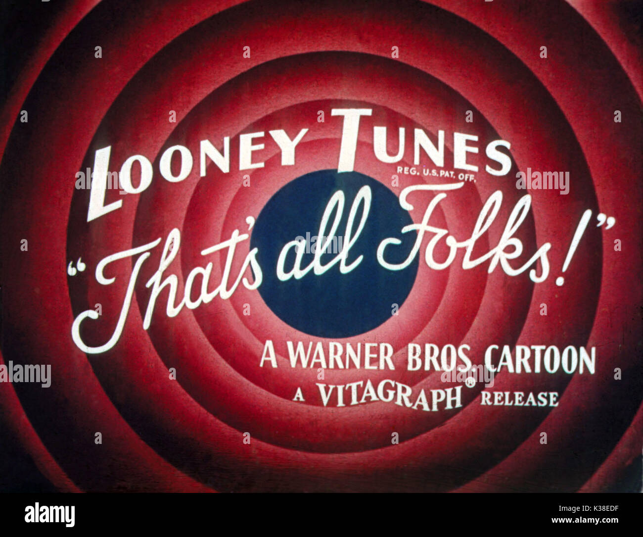 LOONEY TUNES: 'Ecco tutto gente COPYRIGHT WARNER BROS Foto Stock