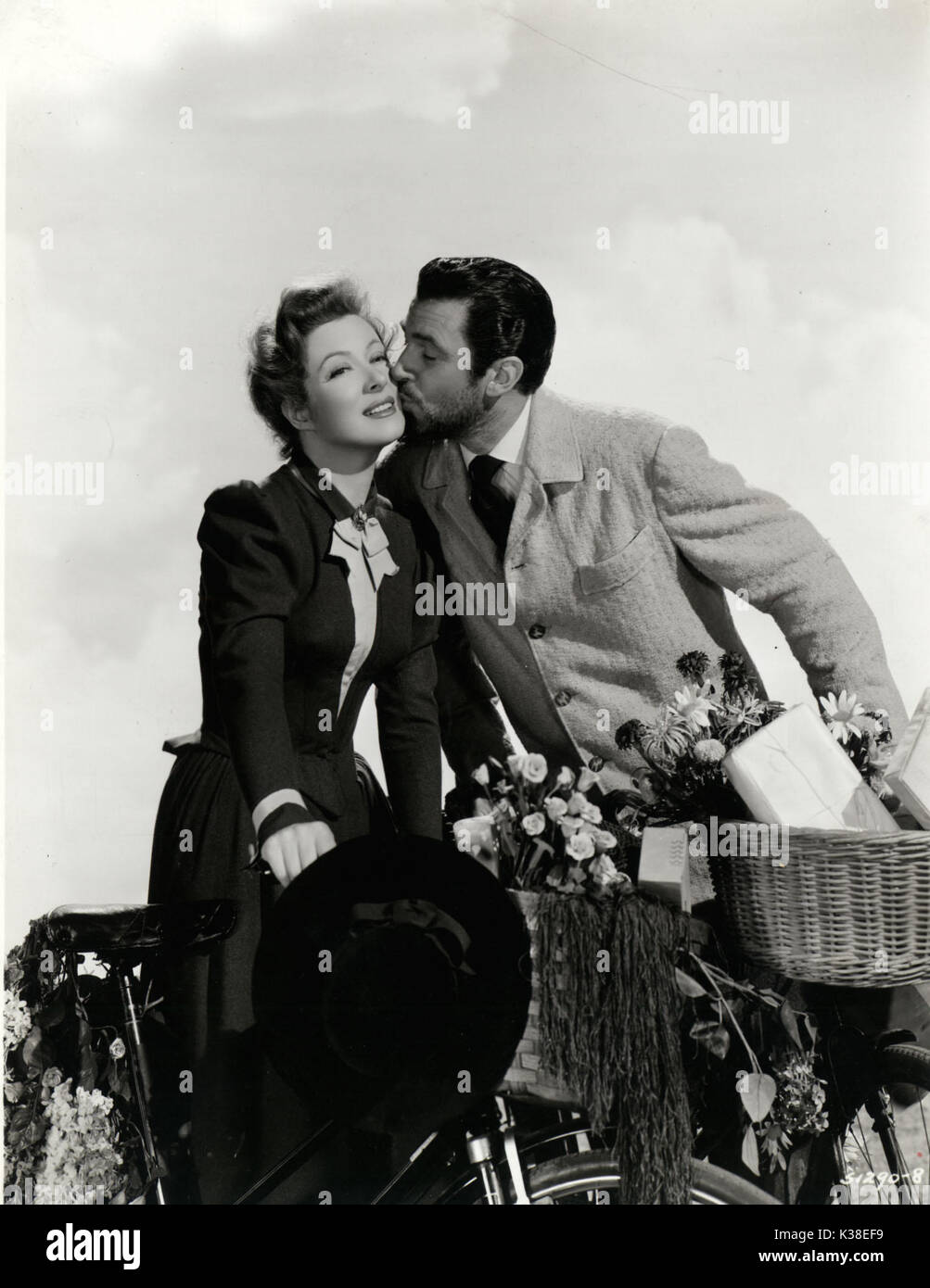 MADAME CURIE GREER GARSON E WALTER PIDGEON data: 1943 Foto Stock