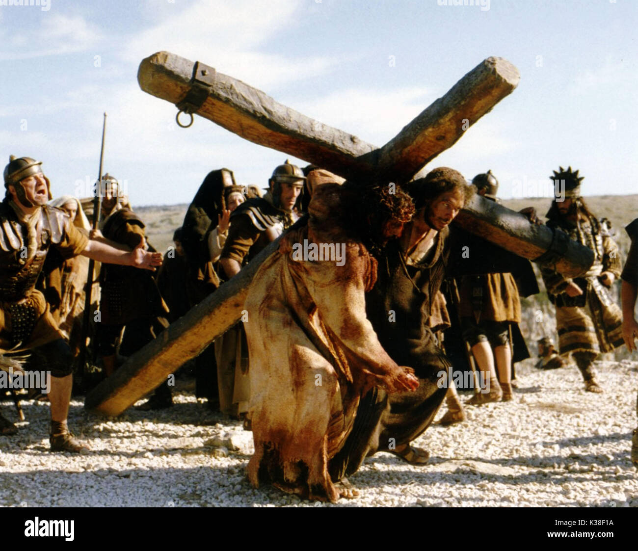 La passione di Cristo una icona produzione Jim Caviezel data: 2004 Foto Stock