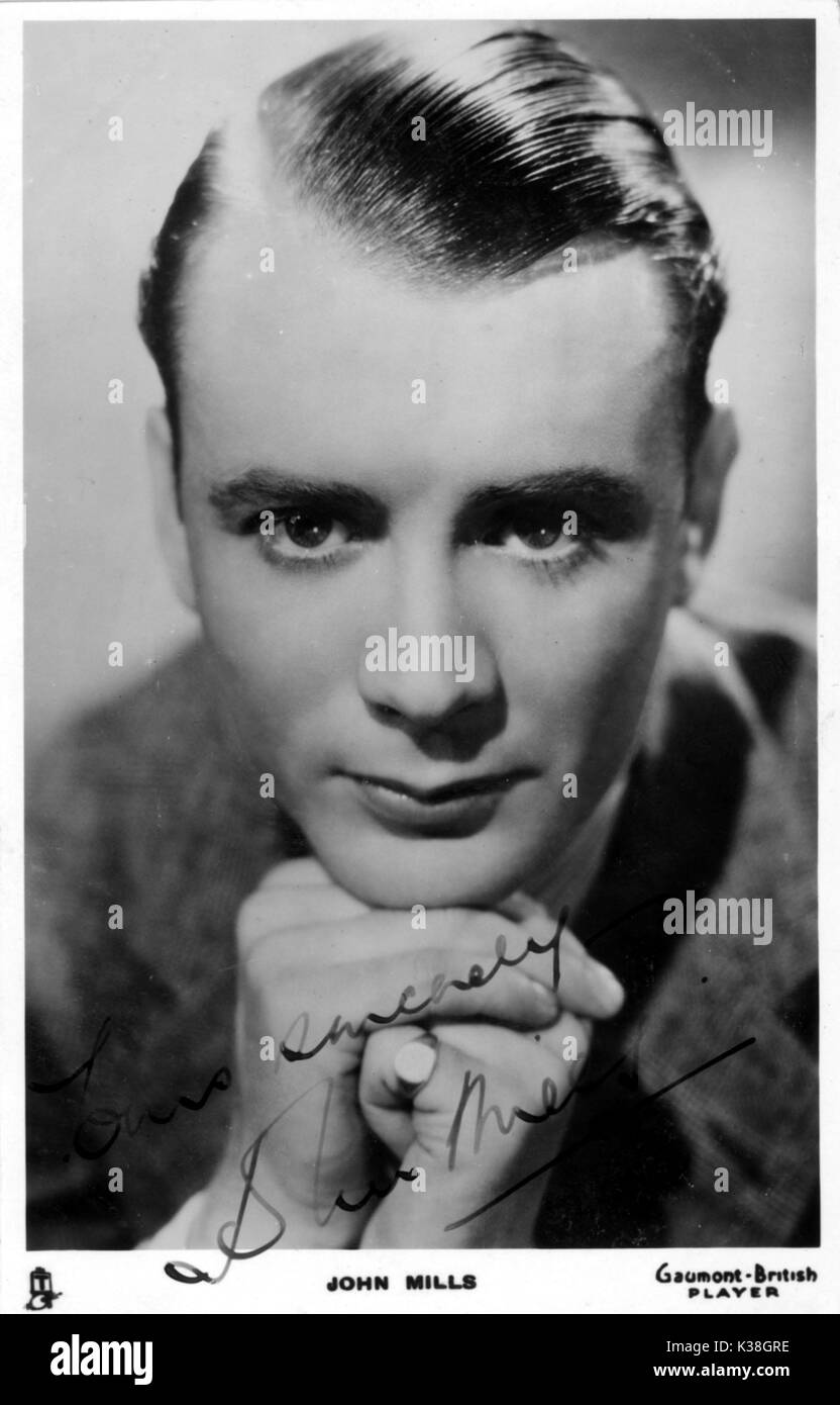 JOHN MILLS Foto Stock