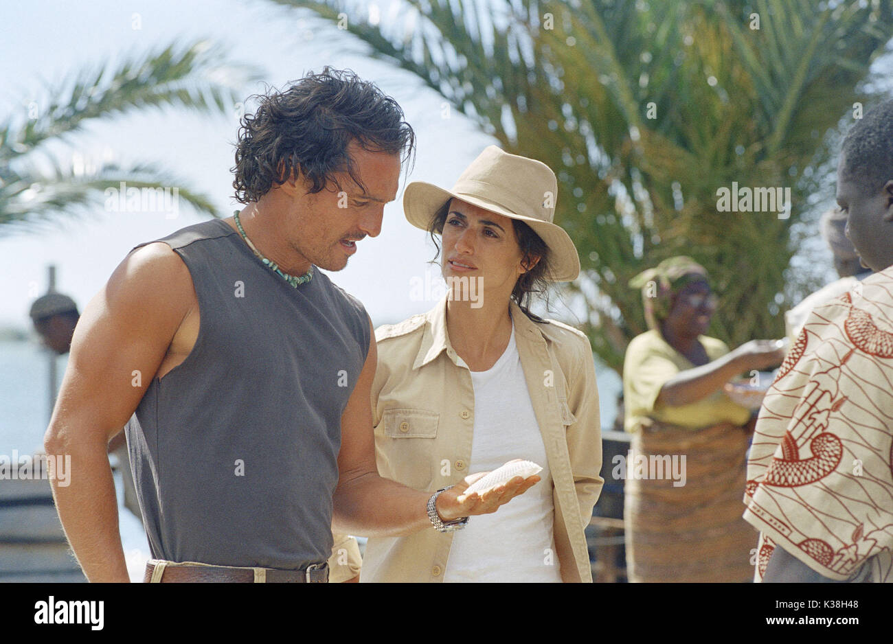SAHARA MATTHEW McCONAUGHEY, Penelope Cruz data: 2005 Foto Stock