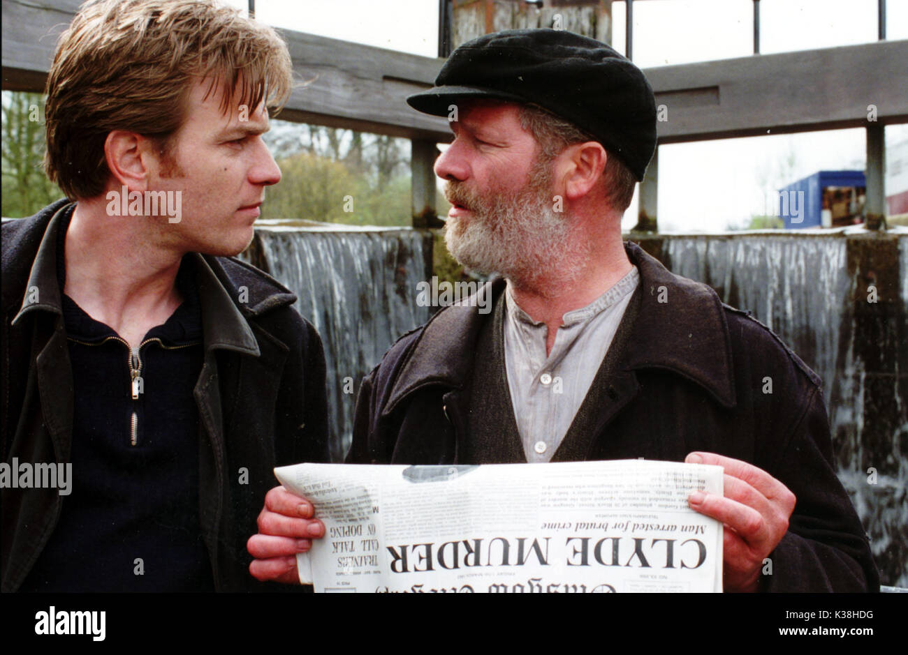 Giovani ADAM EWAN McGREGOR, Peter Mullan data: 2003 Foto Stock