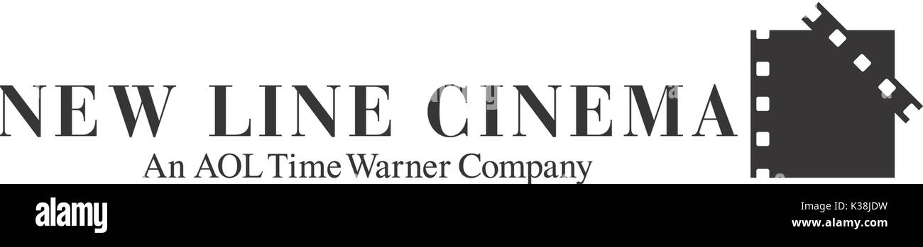 NEW LINE CINEMA LOGO FILM Foto Stock