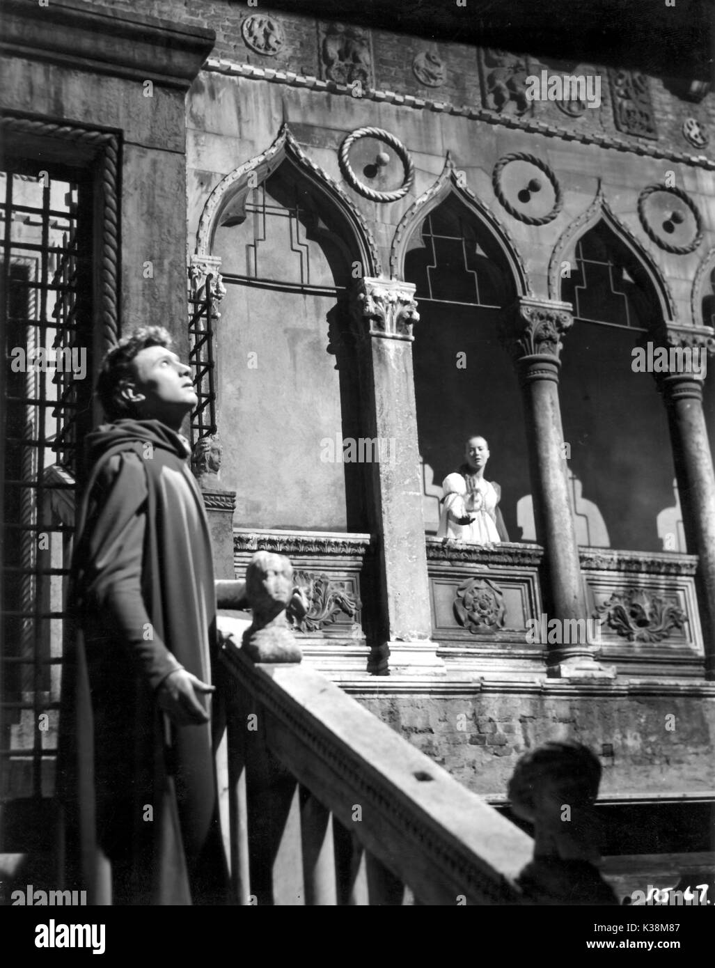 ROMEO E GIULIETTA LAURENCE Harvey, come Romeo, SUSAN SHENTALL, come Juliet Foto Stock