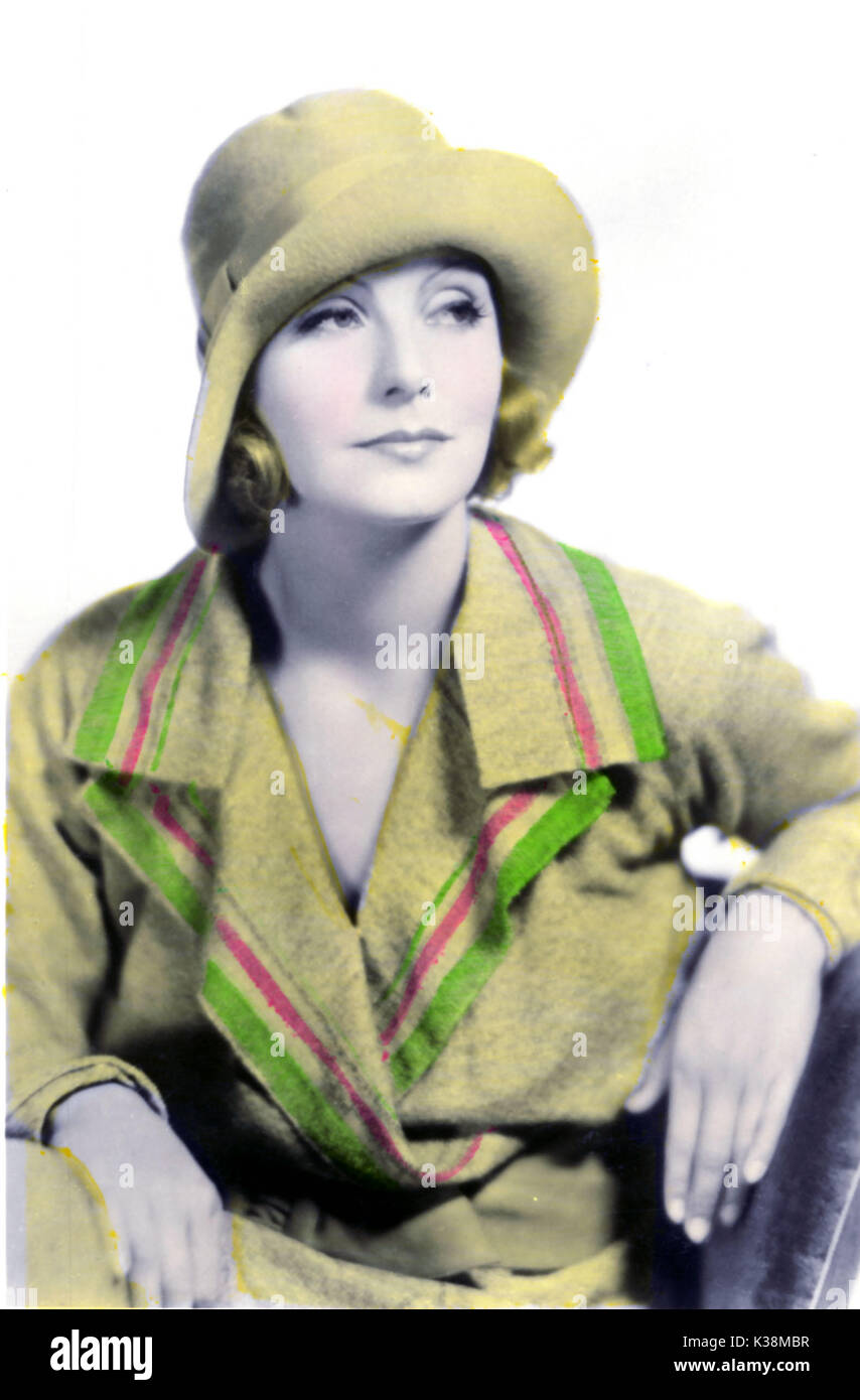 GRETA GARBO RITRATTO Foto Stock