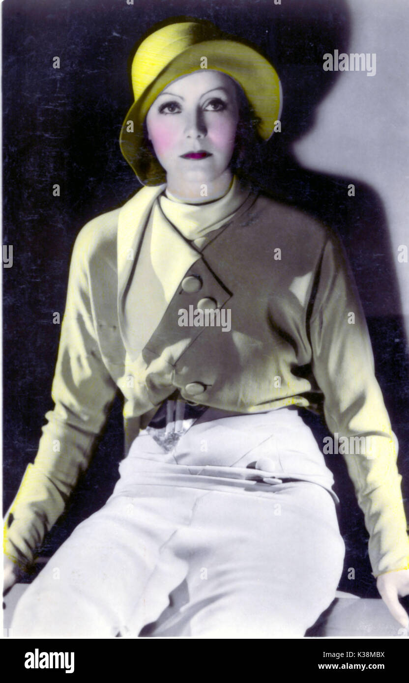 GRETA GARBO RITRATTO Foto Stock