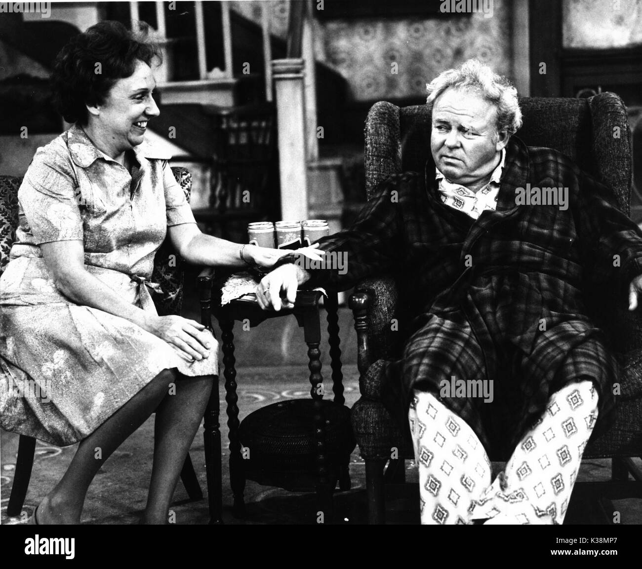 Tutto in famiglia ci [1971-1979] JEAN STAPLETON, CARROLL O'Connor Foto Stock