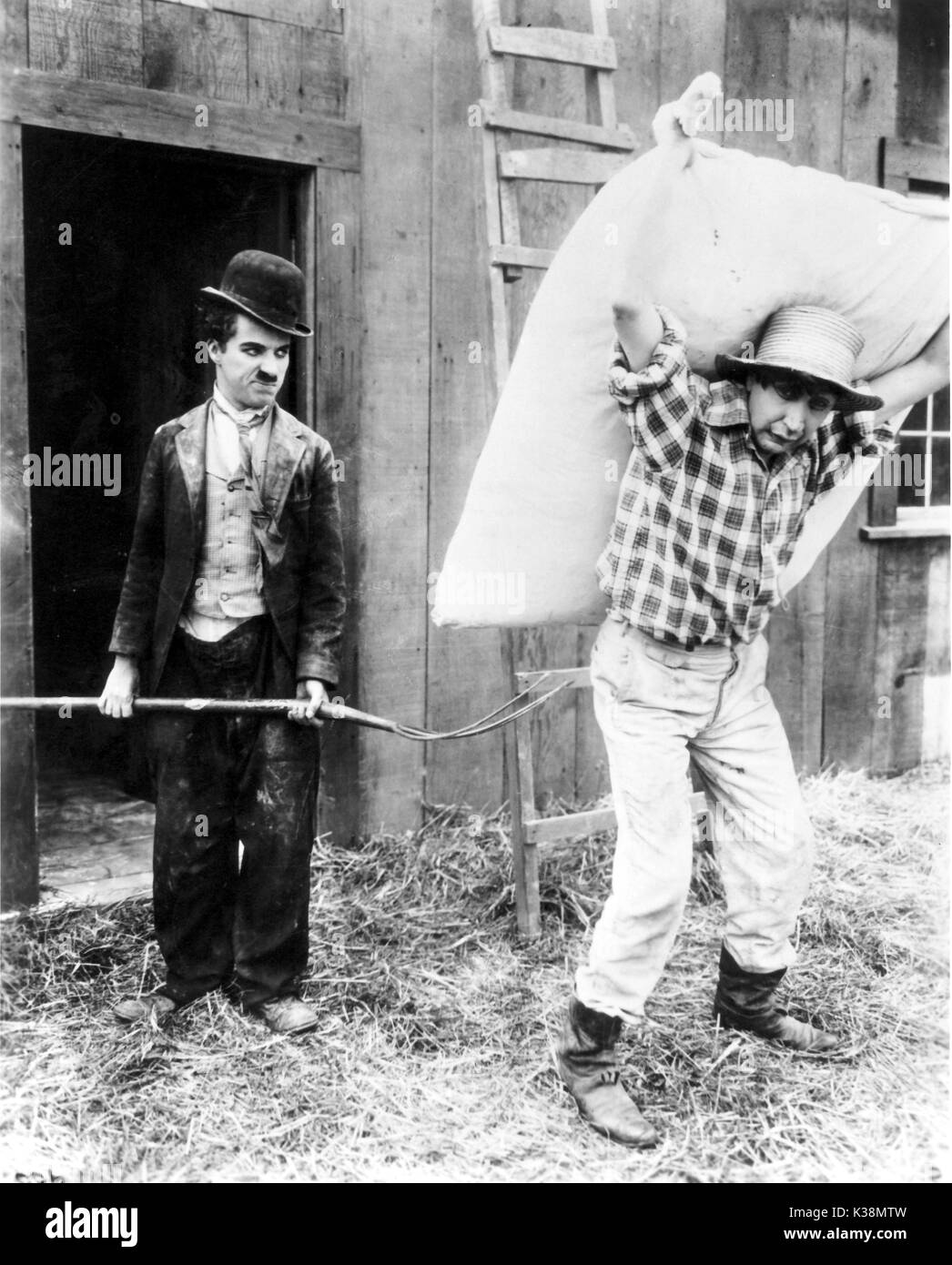 Il vagabondo Charlie Chaplin, PADDY MCGUIRE Foto Stock