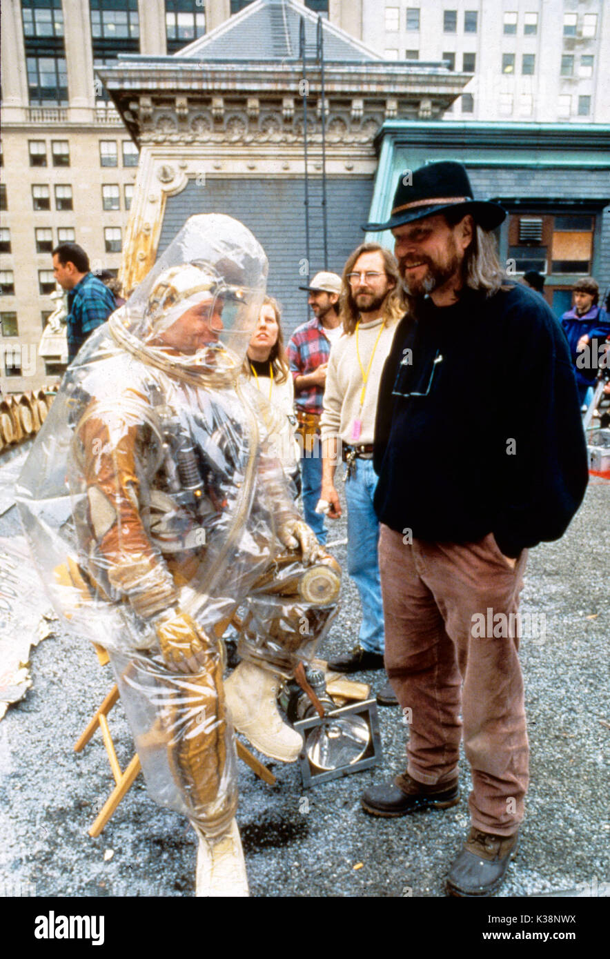 Dodici scimmie Bruce Willis, il regista Terry Gilliam data: 1995 Foto Stock