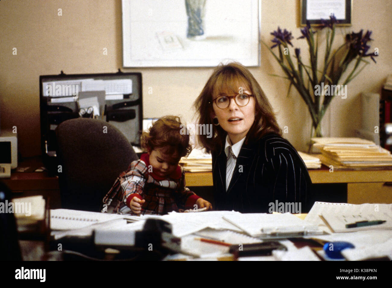 BABY-boom Diane Keaton data: 1987 Foto Stock