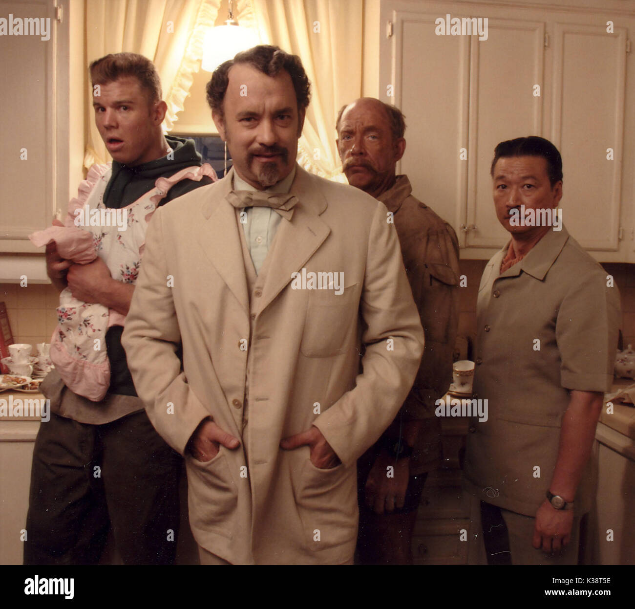 Il LADYKILLERS RYAN HURST, Tom Hanks, JK SIMMONS, TZI MA data: 2004 Foto Stock