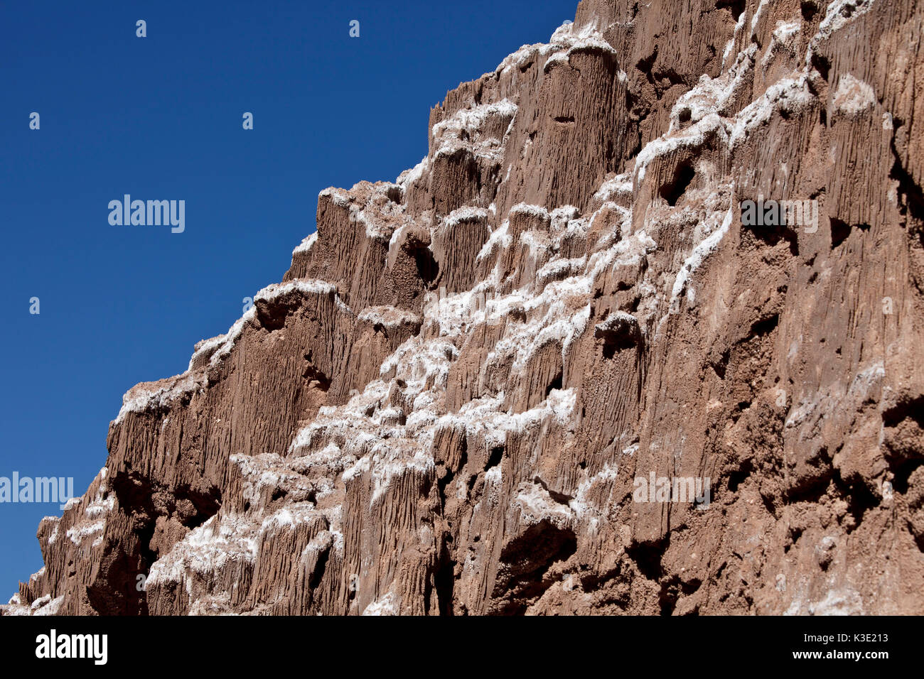 Il Cile, Valle de la Luna, rocce, sale, Foto Stock