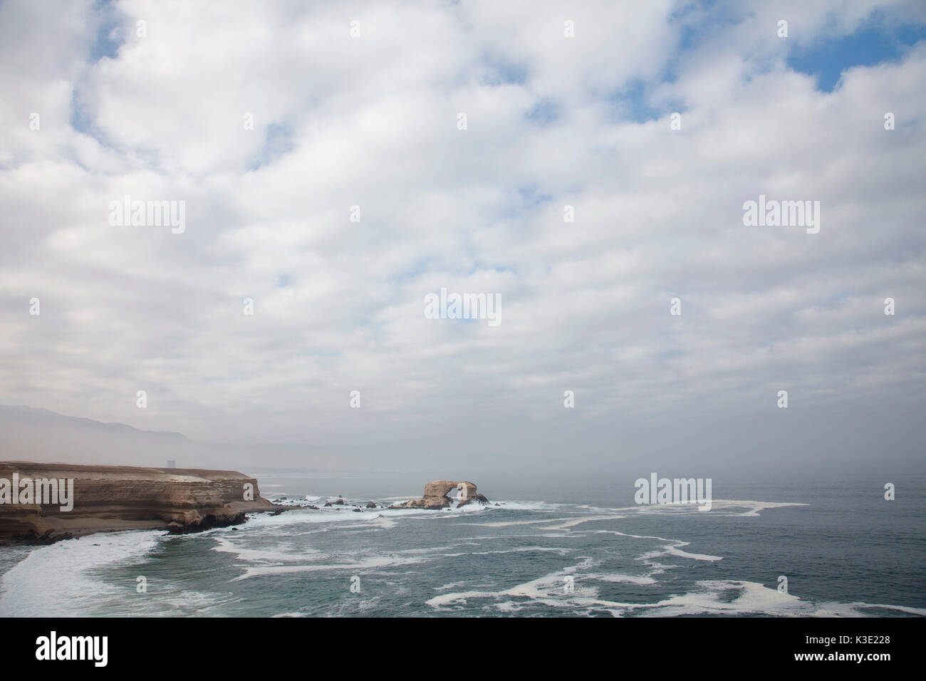 Il Cile, Antofagasta, La Portada, costa, Foto Stock