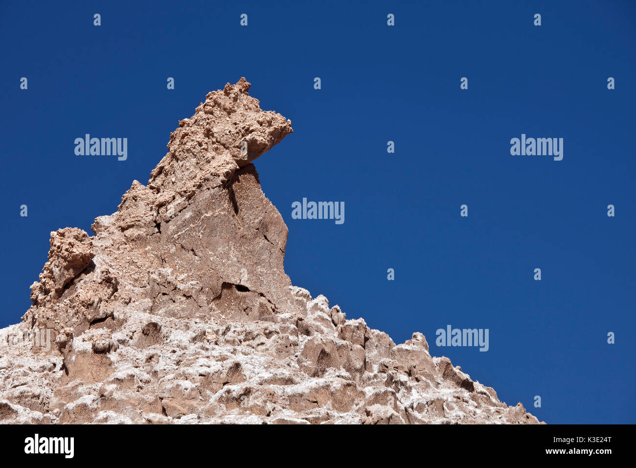 Il Cile, Valle de la Luna, rocce, sale, Foto Stock