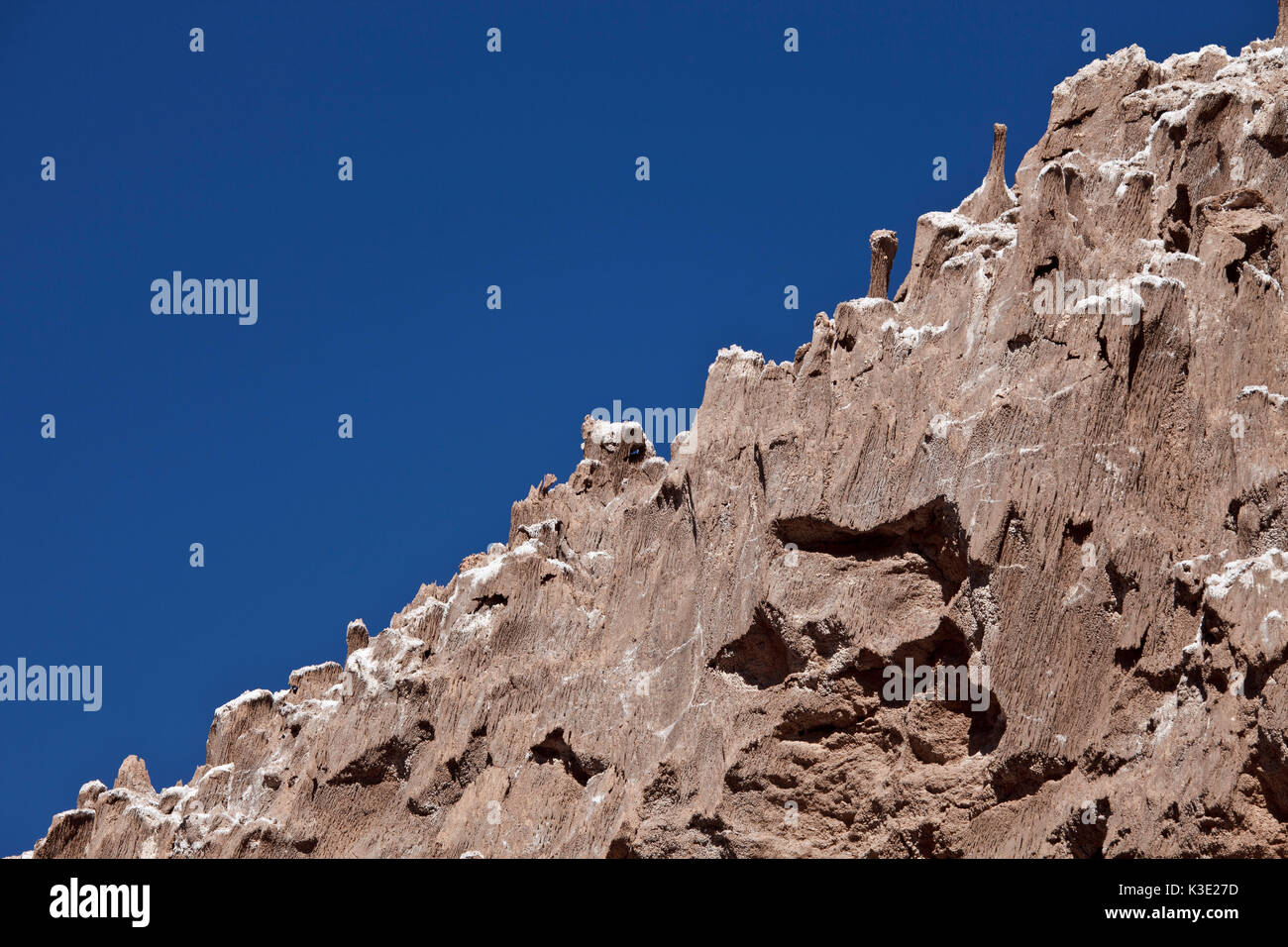 Il Cile, Valle de la Luna, rocce, sale, Foto Stock