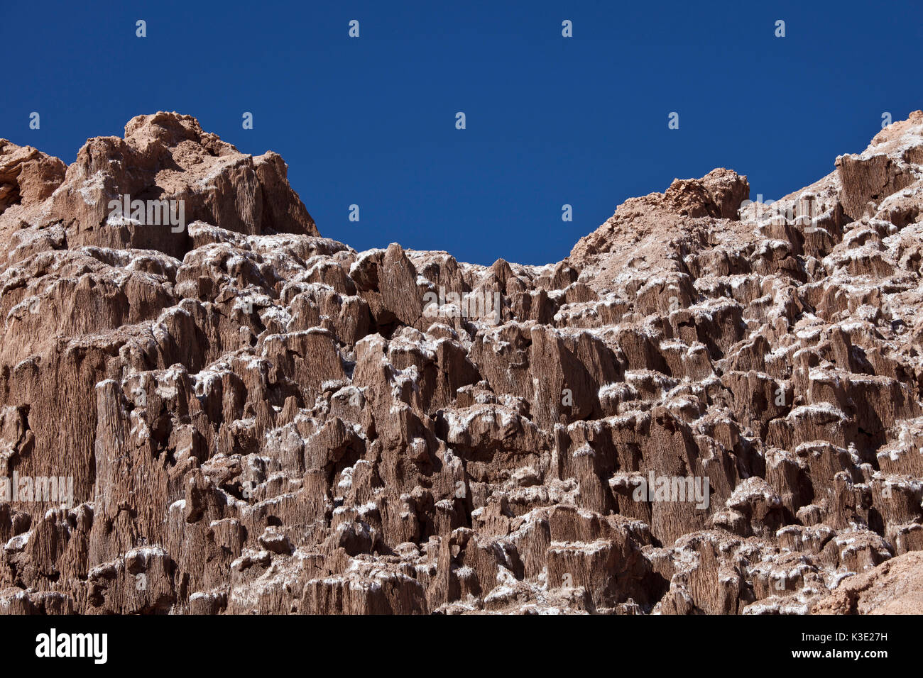 Il Cile, Valle de la Luna, rocce, sale, Foto Stock