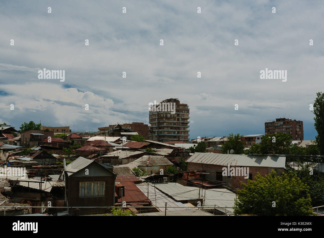 Il quartiere storico di Yerevan, Armenia Foto Stock