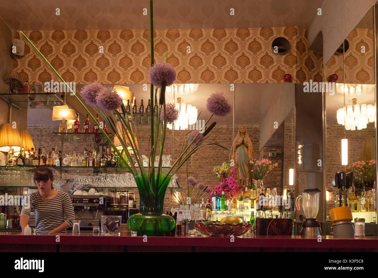 Salon Schmitz nel quartiere belga di Colonia, nella Renania settentrionale-Vestfalia, Germania Foto Stock