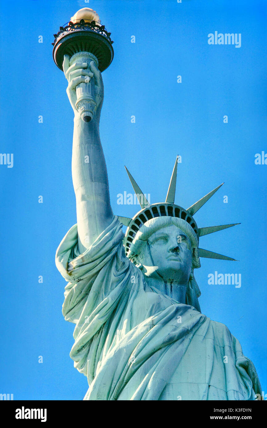 La Statua della Libertà di New York, Stati Uniti d'America Foto Stock