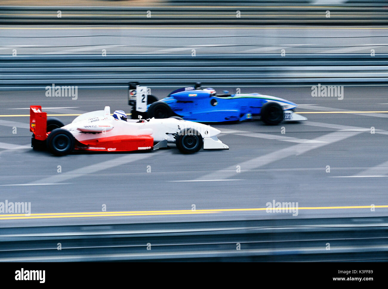 Formula 3 Car racing Foto Stock