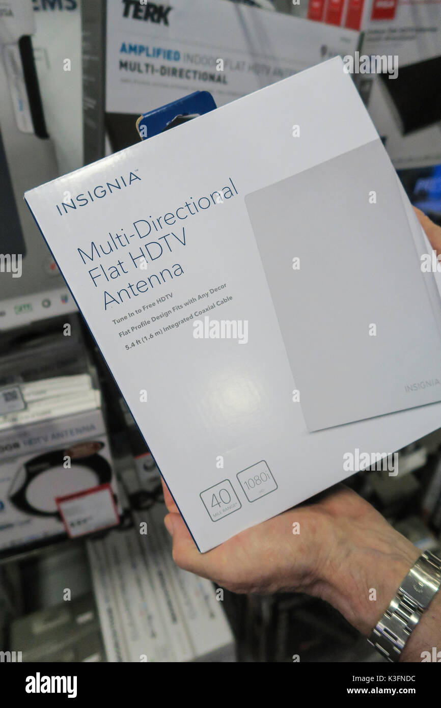 Best Buy negozio di elettronica, NYC, STATI UNITI D'AMERICA Foto Stock