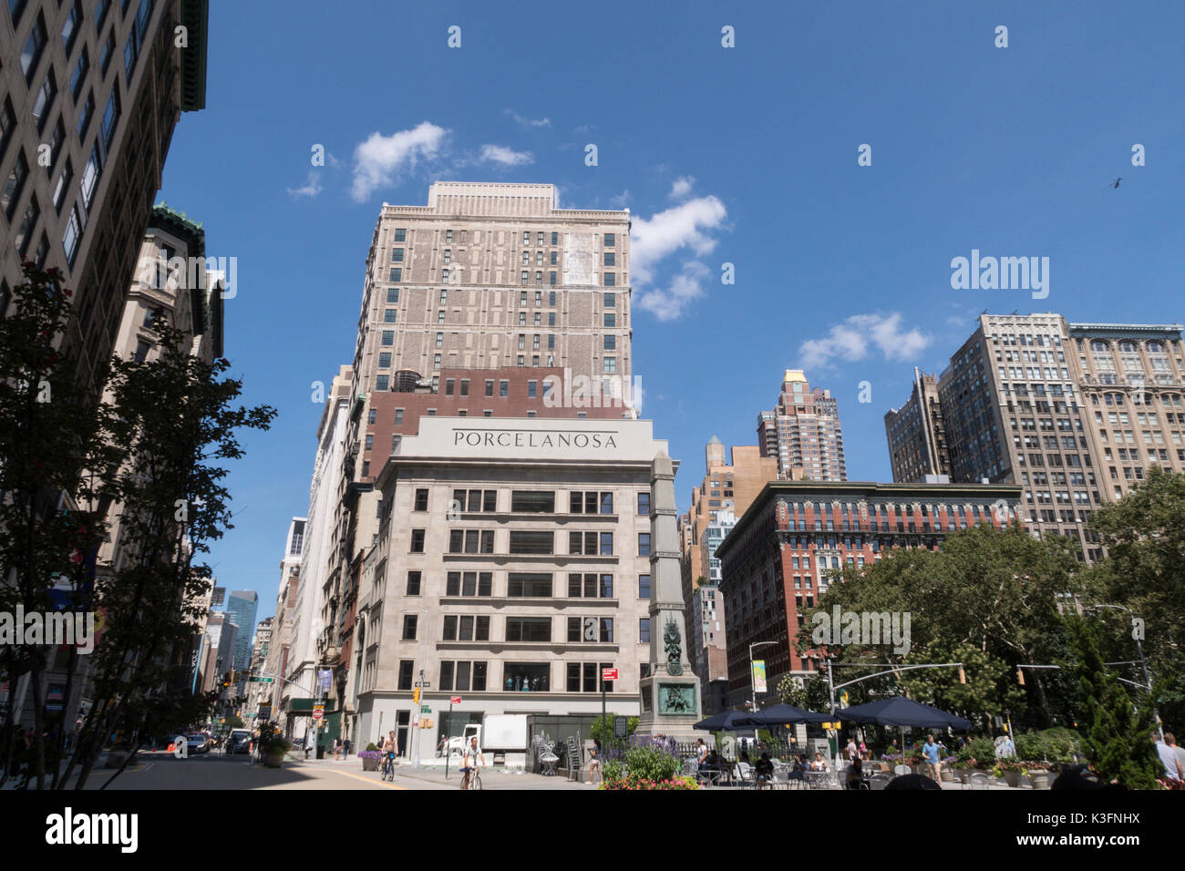 Edificio di Porcelanosa, Flatiron District, NYC, STATI UNITI D'AMERICA Foto Stock