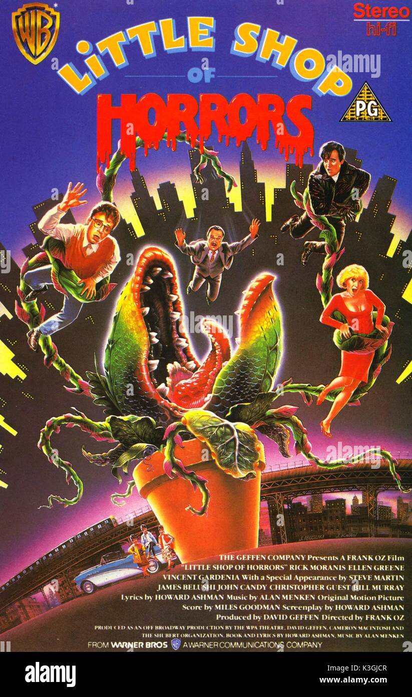 LITTLE Shop of Horrors data: 1986 Foto Stock