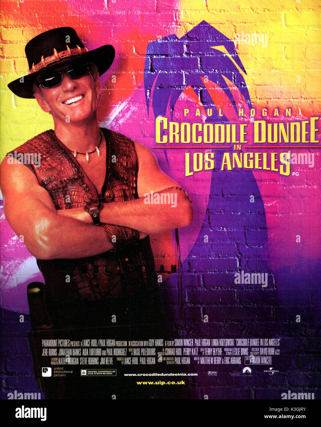 CROCODILE DUNDEE IN LOS ANGELES data: 2001 Foto Stock