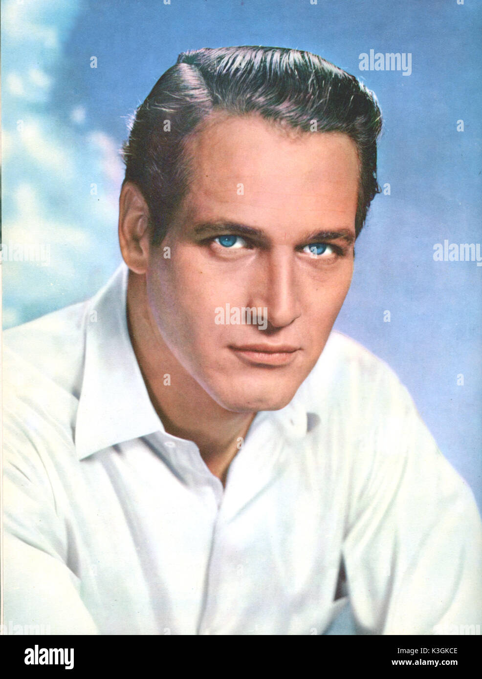 Attore statunitense Paul Newman Foto Stock