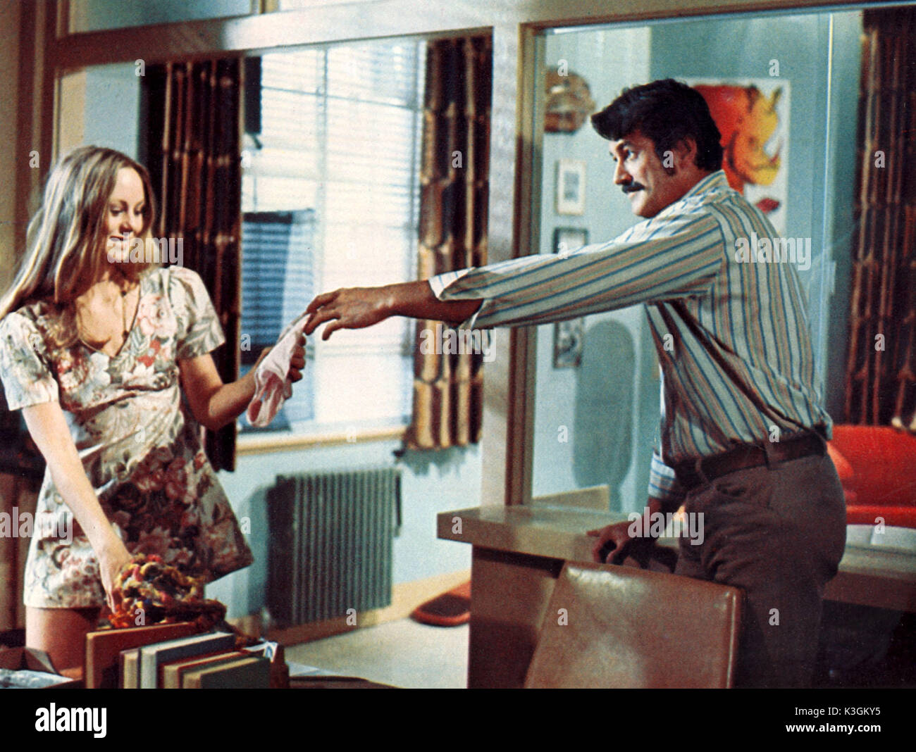 PRETTY MAIDS tutti in riga , ROCK HUDSON data: 1971 Foto Stock