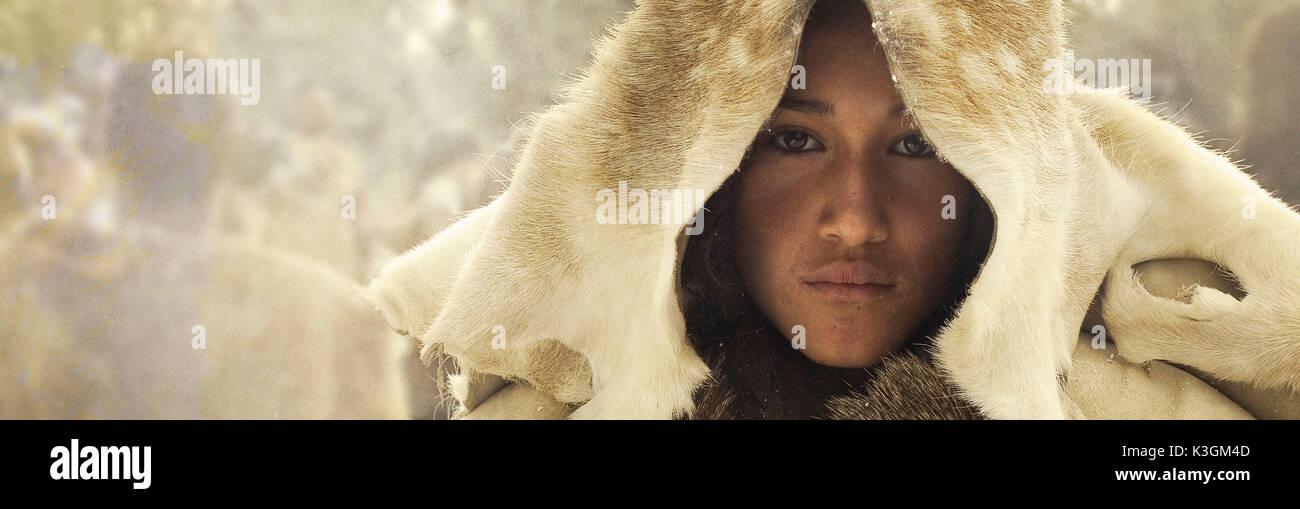 Il nuovo mondo [US 2005] Q'orianka Kilcher come Pocahontas data: 2005 Foto Stock