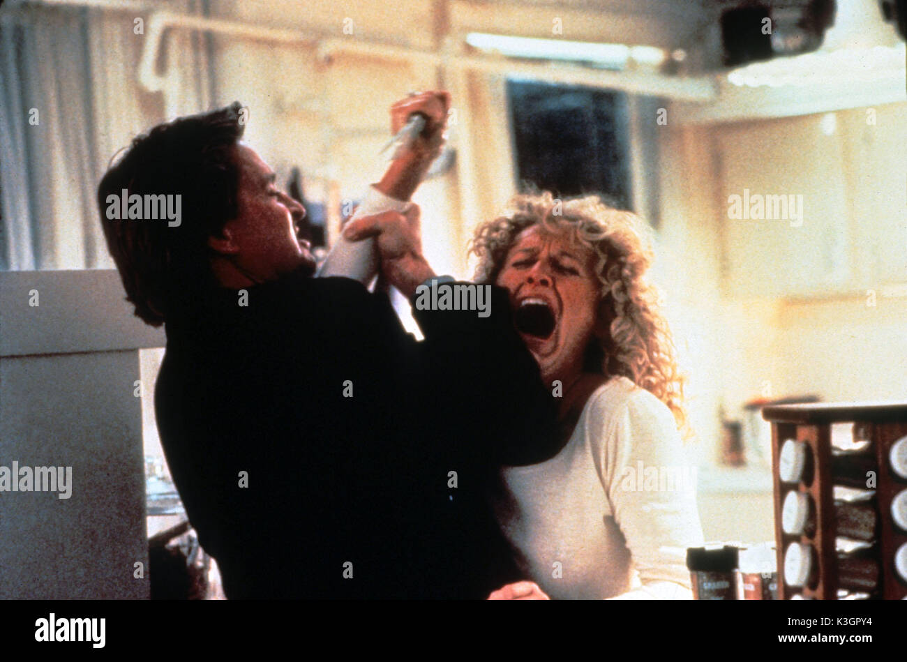 Attrazione fatale Glenn Close, Michael Douglas data: 1987 Foto Stock