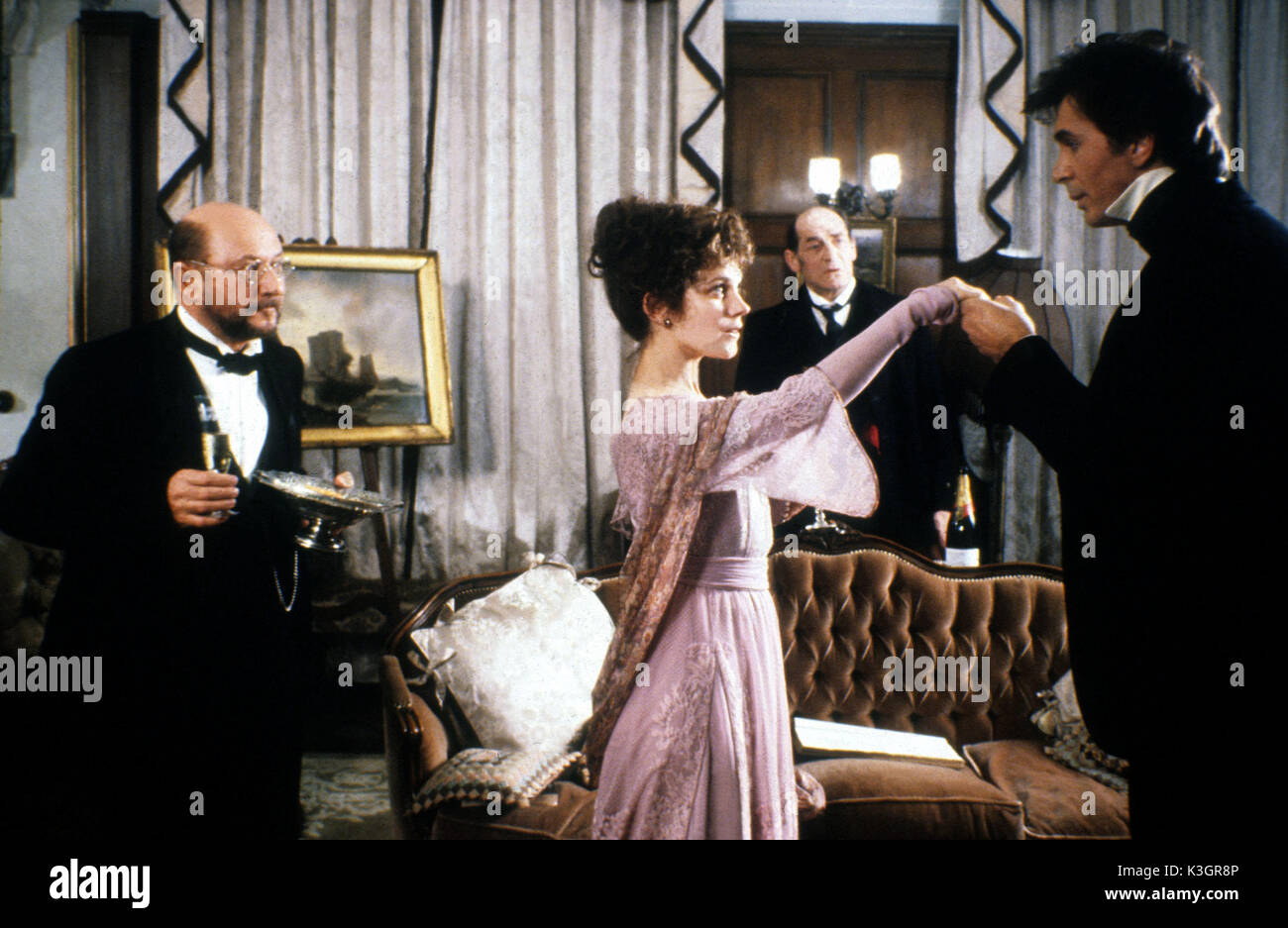 DRACULA DONALD PLEASANCE, Jan Francesco, , Frank Langella come Dracula data: 1979 Foto Stock