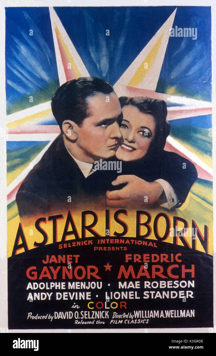 È nata una stella data: 1937 Foto Stock
