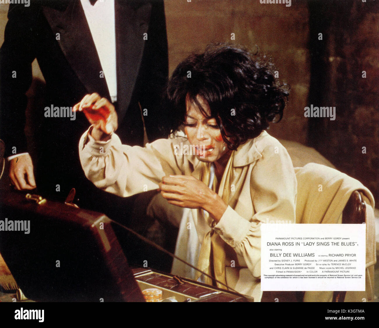 La signora canta il blues diana ross come Billie Holiday data: 1972 Foto Stock