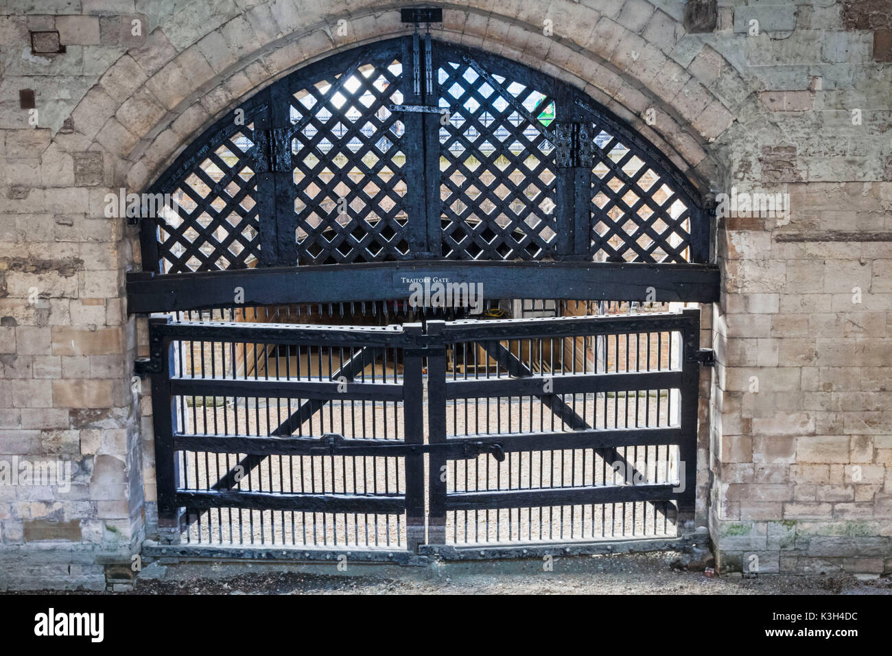 Inghilterra, Londra, Torre di Londra, la Porta dei Traditori Foto Stock