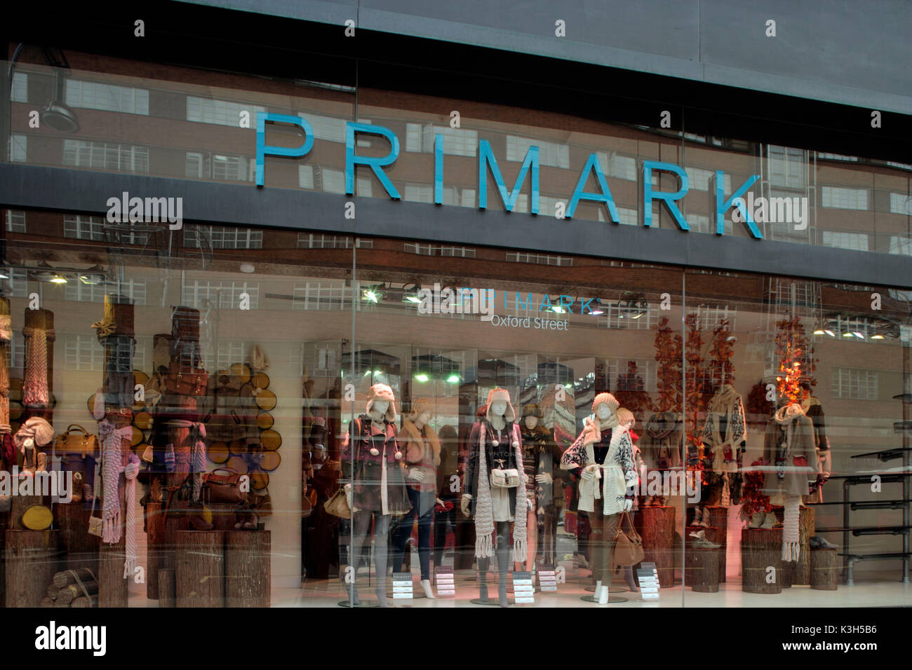 Primark, negozio di moda, Oxford Street, Londra, Inghilterra Foto Stock