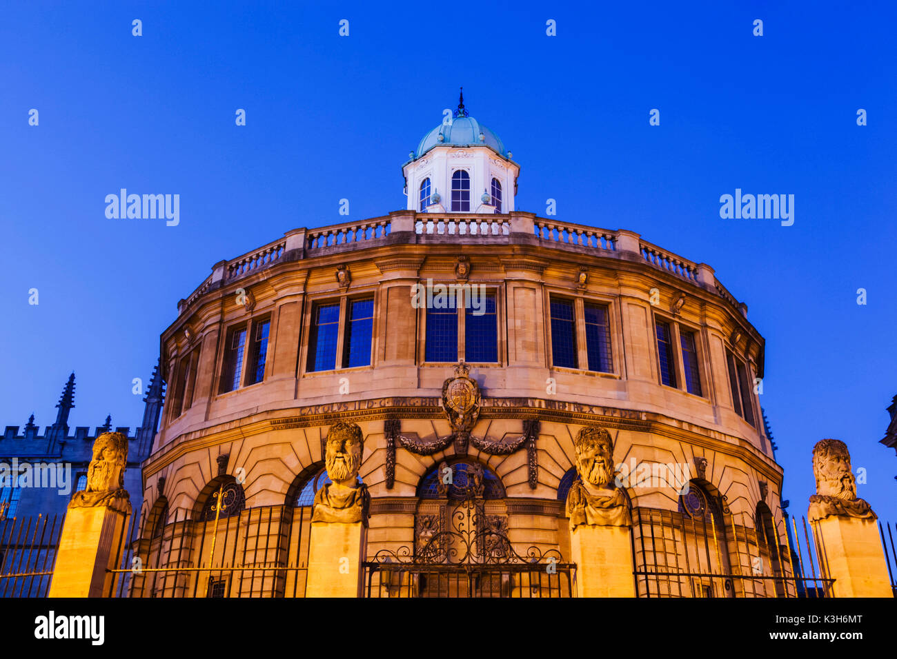 Inghilterra, Oxfordshire, Oxford, Sheldonian Theatre Foto Stock