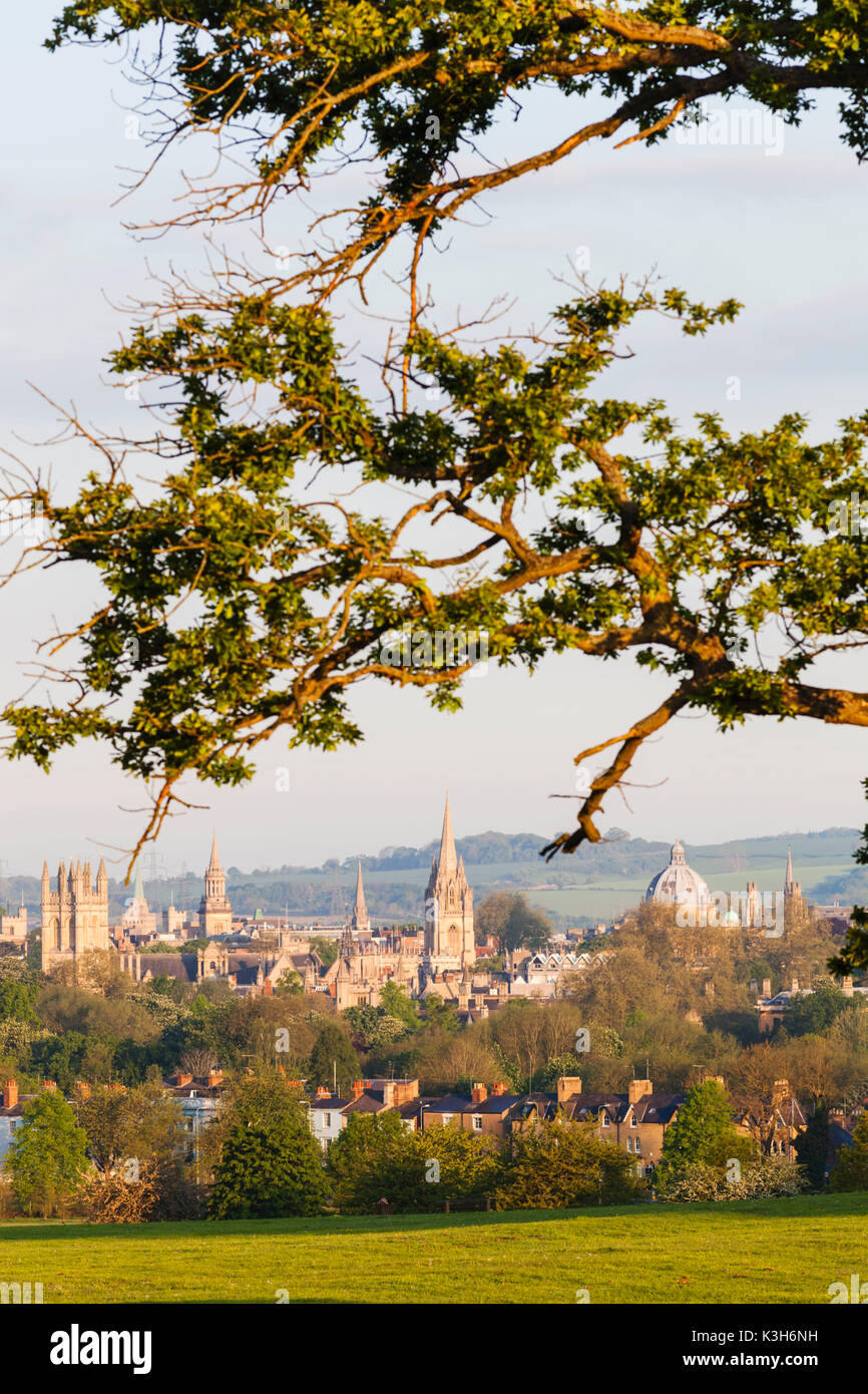 Inghilterra, Oxfordshire, Oxford, skyline della città Foto Stock