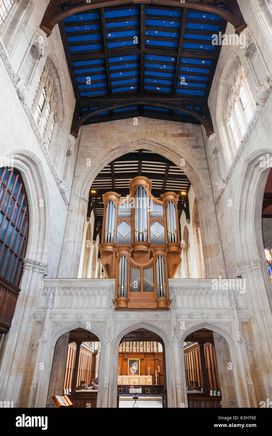 Inghilterra, Oxfordshire, Oxford, l'università chiesa di Santa Maria Vergine Foto Stock