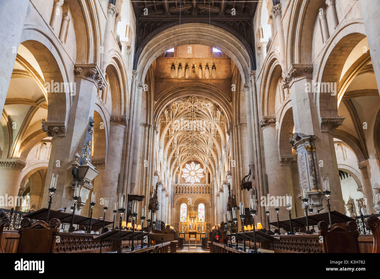 Inghilterra, Oxfordshire, Oxford, Christ Church College Christ Church Cathedral Foto Stock