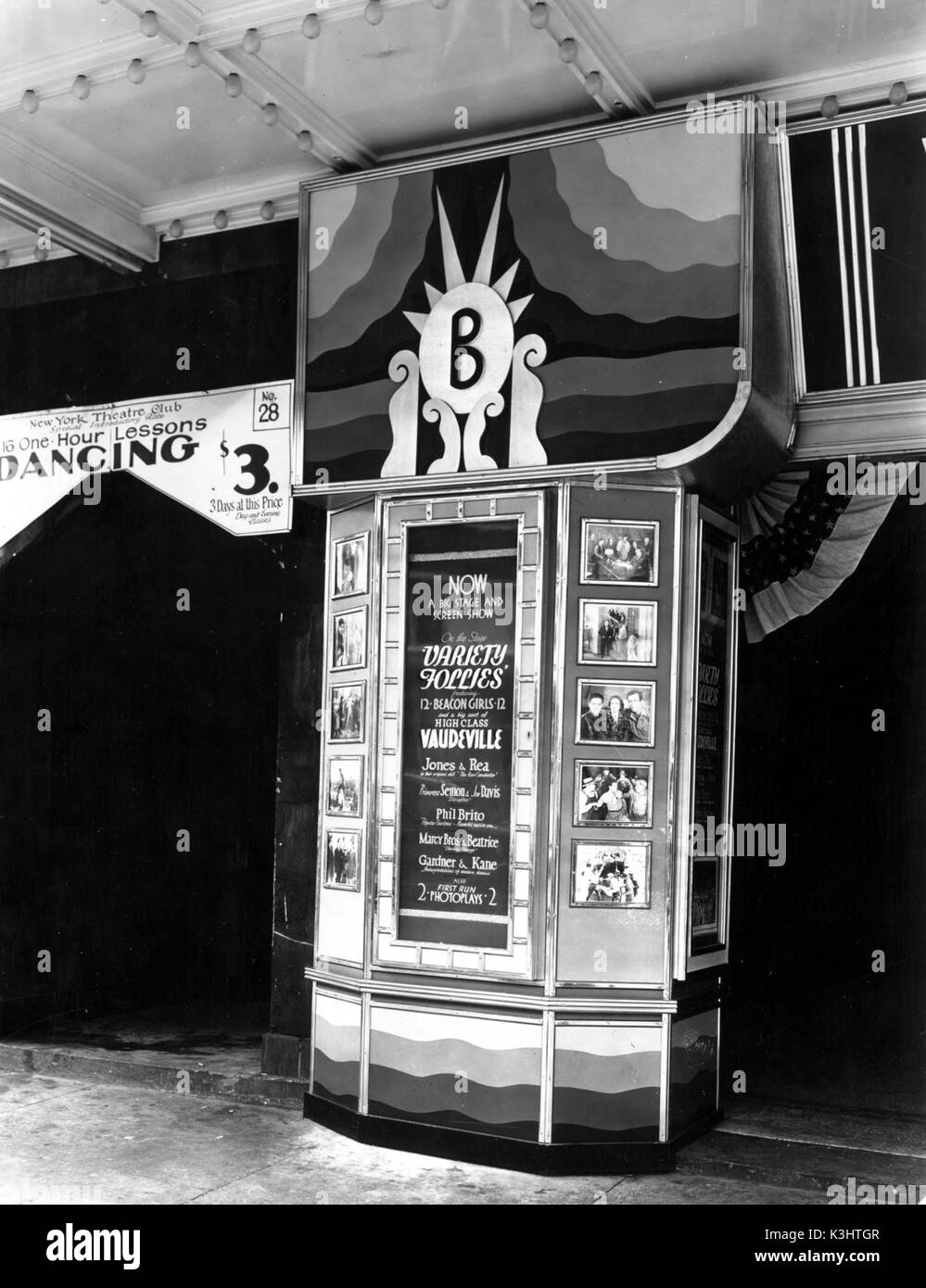 Cinema Broadway, Brooklyn, New York City, circa 1934 Foto Stock