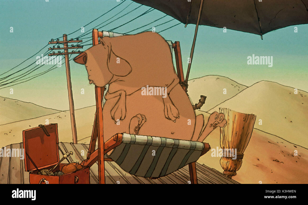 BELLEVILLE rendez-vous aka LES Triplettes di Belleville de data: 2003 Foto Stock