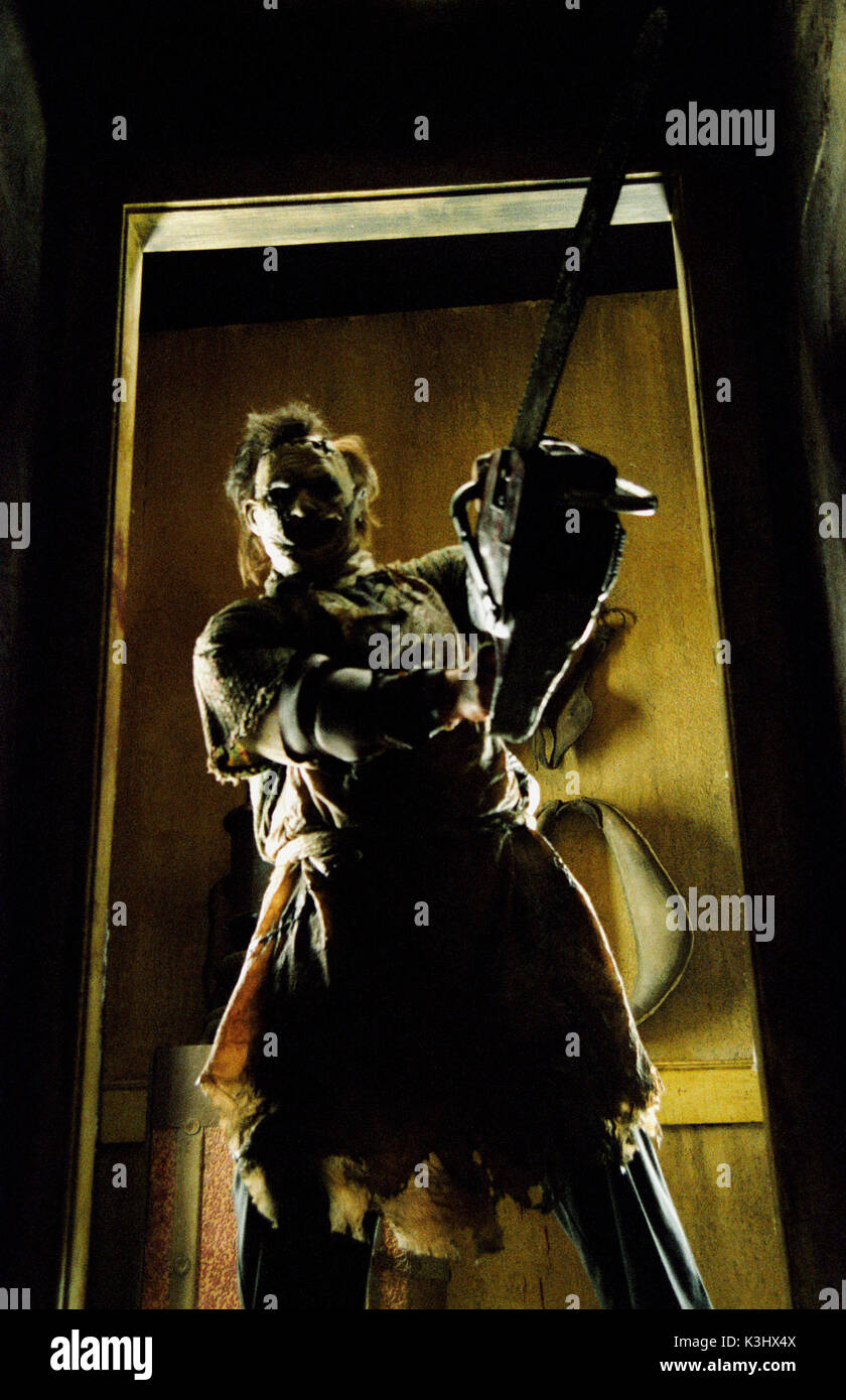 Il Texas Chainsaw Massacre ANDREW BRYNIARSKI come Leatherface data: 2003 Foto Stock