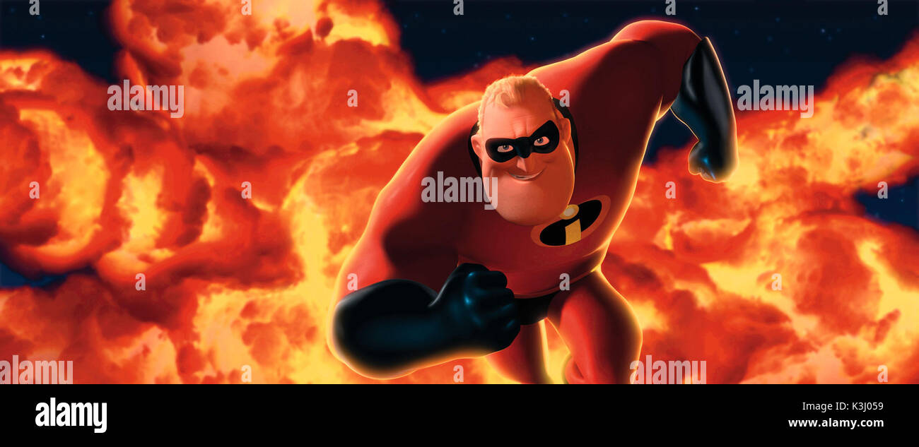 GLI INCREDIBILI nella foto: Mr. Incredible. Con la presente viene concessa a riviste e giornali l'autorizzazione a riprodurre questa immagine a condizione che sia accompagnata da WALT DISNEY PICTURES/PIXAR ANIMATION STUDIOS. TUTTI I DIRITTI RISERVATI. Distribuito da Buena Vista International. SOLO PER LE PRESE DI STAMPA. NON PER L'USO SU INTERNET. GLI INCREDIBILI, signor INCREDIBLE. GLI INCREDIBILI nella foto: Mr. Incredible. Con la presente viene concessa a riviste e giornali l'autorizzazione a riprodurre questa immagine a condizione che sia accompagnata da WALT DISNEY PICTURES/PIXAR ANIMATION STUDIOS. TUTTI I DIRITTI RISERVATI. Distribuzione Foto Stock