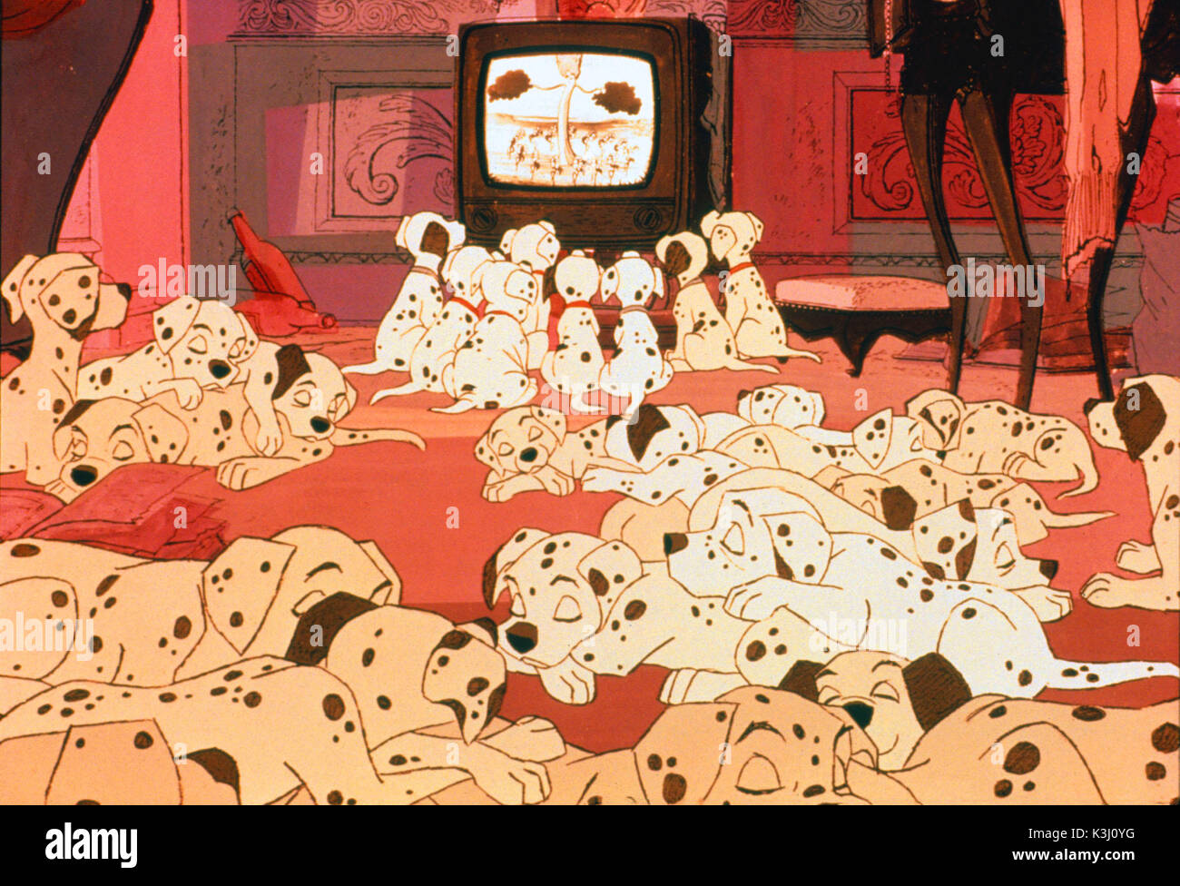 E UN CENTINAIO DI UNO DALMATIANS data: 1961 Foto Stock